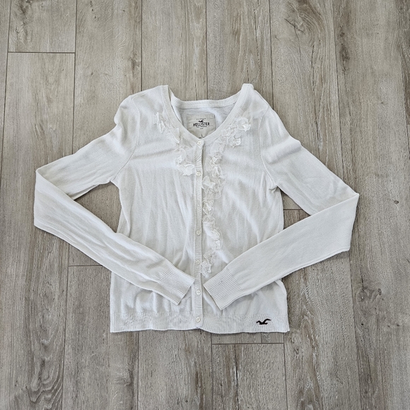 Hollister Sweater, Size L, Off White/Cream - Picture 1 of 9